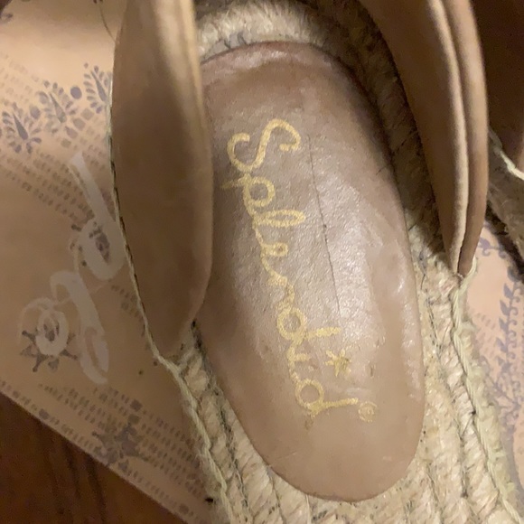Beige Espadrille Platform Sandal - Picture 4 of 4